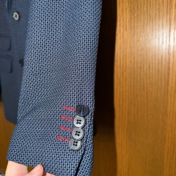 Isaac Mizrahi Blue Sports Coat